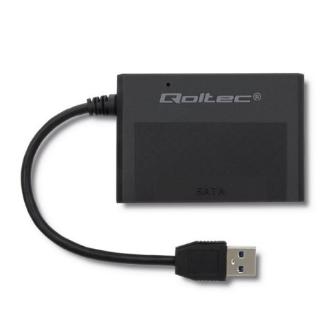 Adapter USB 3.0 do dysków HDD/SSD 2.5 cala SATA3 Qoltec Adapter USB 3.0 do dysków HDD/SSD 2.5 cala SATA3 Qoltec