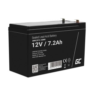 Akumulator AGM 12V 7.2Ah Green Cell