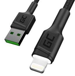 Kabel GC Ray USB - Lightning 120 cm, podświetlenie LED Green Cell