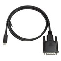 Kabel USB-C do DVI dł. 1,8m LogiLink