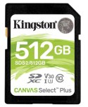 Karta pamięci SD 512GB Canvas Select Plus Kingston
