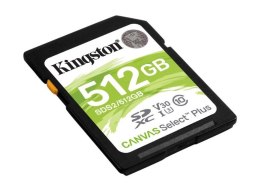 Karta pamięci SD 512GB Canvas Select Plus Kingston