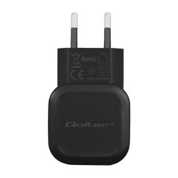Ładowarka sieciowa 12W | 5V | 2.4A | USB | +kabel Micro USB Qoltec