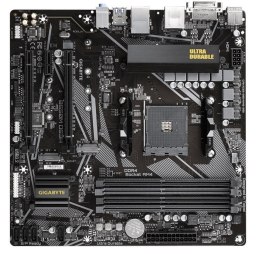 Płyta główna B550M DS3H AM4 4DDR4 HDMI/DVI M.2 USB3.2 mATX Gigabyte