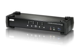 Przełącznik4 portowy USB 3.0 4K DP KVMP Switch CS1924-AT-G ATEN