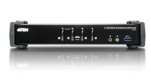 Przełącznik4 portowy USB 3.0 4K DP KVMP Switch CS1924-AT-G ATEN Przełącznik4 portowy USB 3.0 4K DP KVMP Switch CS1924-AT-G ATEN