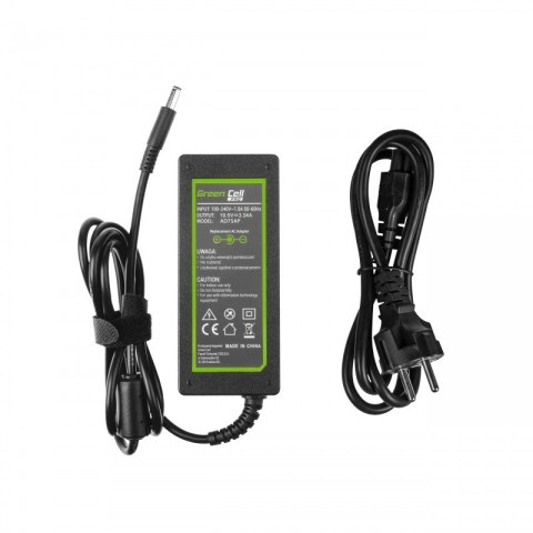 Zasilacz PRO 19.5V 3.34A 65W 4.5-3.0mm do Dell 3543 Green Cell Zasilacz PRO 19.5V 3.34A 65W 4.5-3.0mm do Dell 3543 Green Cell