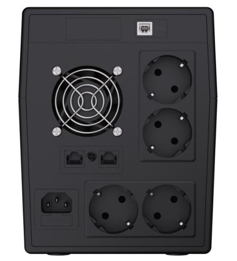 Zasilacz awaryjny UPS 1500VA 900W Power Proof Green Cell Zasilacz awaryjny UPS 1500VA 900W Power Proof Green Cell