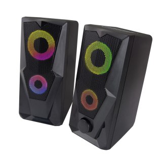 Głośnik 2,0 USB Led Rainbow Baila Esperanza