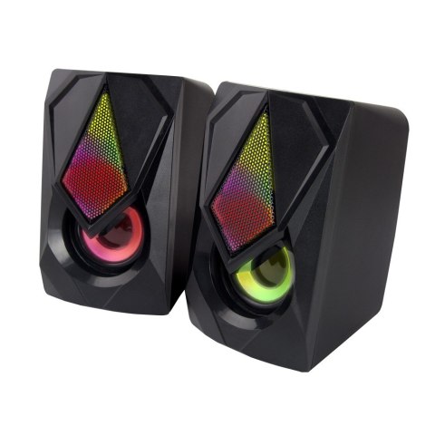 Głośnik 2.0 USB Led Rainbow Boogie Esperanza