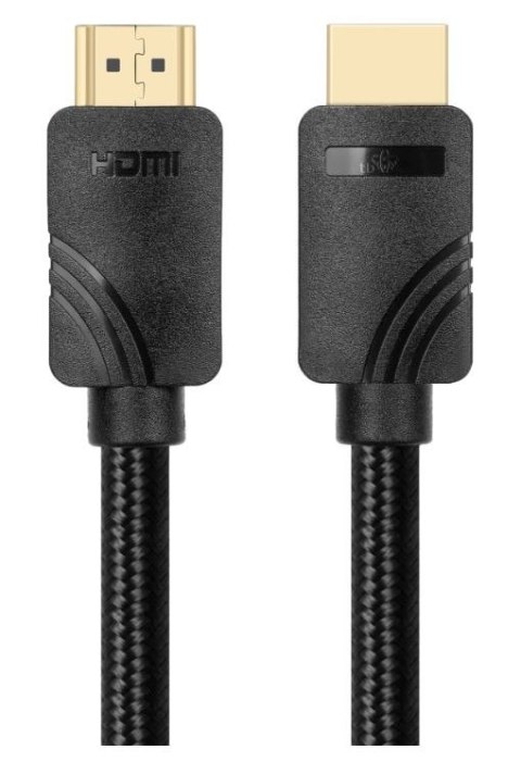 Kabel HDMI v 2.1 premium 2 m 8K Czarny Stworzony dla graczy TB Kabel HDMI v 2.1 premium 2 m 8K Czarny Stworzony dla graczy TB