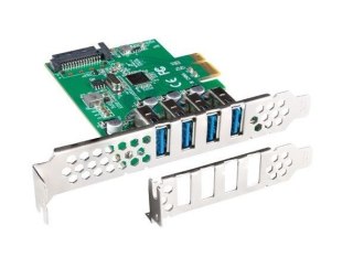 Karta PCI.EX-> USB 3.1 Gen1 PCE-US3-004 Lanberg