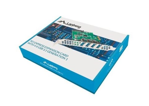 Karta PCI.EX-> USB 3.1 Gen1 PCE-US3-004 Lanberg