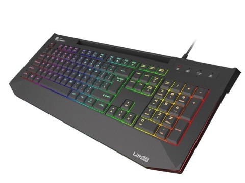 Klawiatura Genesis Lith 400 podświetlenie RGB X-Scissor Natec Klawiatura Genesis Lith 400 podświetlenie RGB X-Scissor Natec