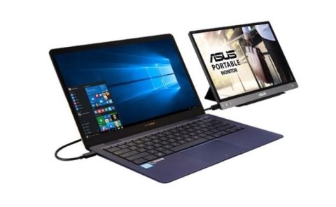 Monitor MB14AC 14 cali IPS FHD USB-C 9mm 0,59kg Przenośny ekran dodatkowy do notebooka Asus Monitor MB14AC 14 cali IPS FHD USB-C 9mm 0,59kg Przenośny ekran dodatkowy do notebooka Asus