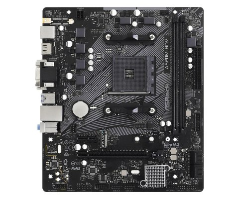 Płyta główna A520M-HDV AM4 2DDR4 HDMI/DVI/VGA M.2 mATX ASRock Płyta główna A520M-HDV AM4 2DDR4 HDMI/DVI/VGA M.2 mATX ASRock