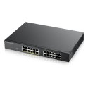 Przełącznik GS1900-24EP-EU0101F 24xGbE L2 12xPoE Rack 130W Zyxel
