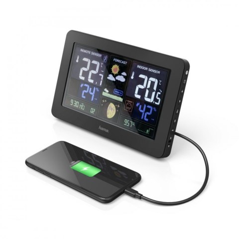 Stacja pogody Premium z USB Hama