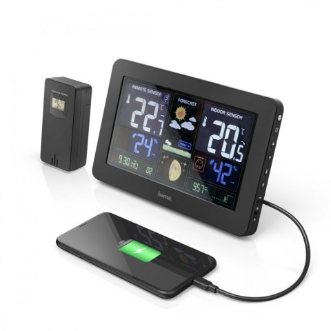 Stacja pogody Premium z USB Hama