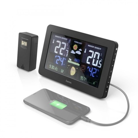 Stacja pogody Premium z USB Hama