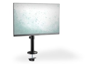 Uchwyt biurkowy kolumnowy pojedynczy 1xLCD max. 32 cale max. 8kg uchylno-obrotowy czarny Digitus