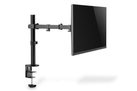 Uchwyt biurkowy pojedynczy z zaciskiem 1xLCD max. 32 cale max. 8 kg uchylno-obrotowy 270 (PIVOT) Digitus