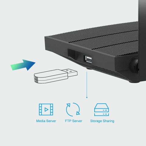 Archer C6U router AC1200 1WAN 4LAN 1USB TP-LINK Archer C6U router AC1200 1WAN 4LAN 1USB TP-LINK