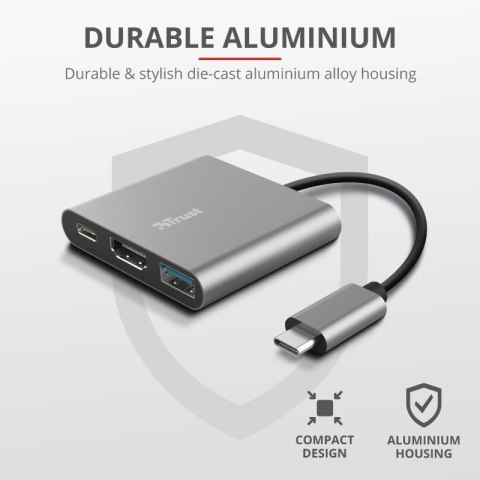 DALYX adapter USB C 3w1 Trust