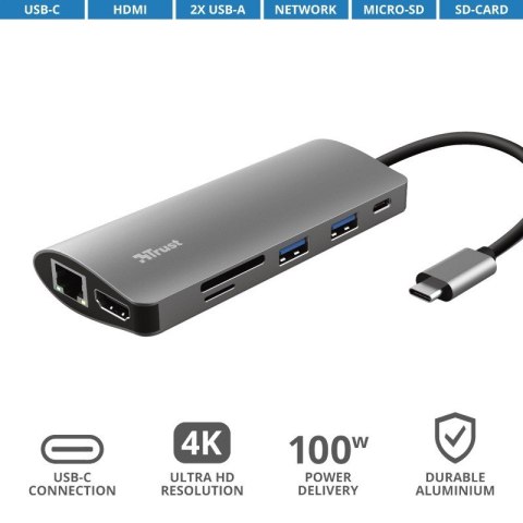 DALYX adapter USB C 7w1 Trust