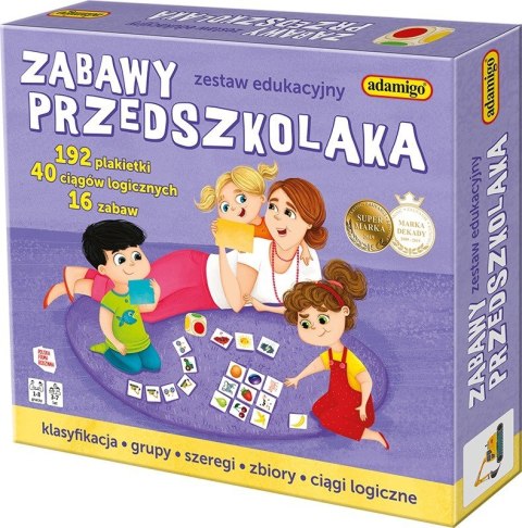 Gra Zabawy przedszkolaka Adamigo Gra Zabawy przedszkolaka Adamigo