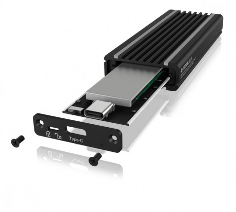 IB-1824ML-C31 Obudowa M.2 NVMe z oświetleniem RGB IcyBox IB-1824ML-C31 Obudowa M.2 NVMe z oświetleniem RGB IcyBox