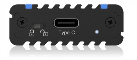 IB-1824ML-C31 Obudowa M.2 NVMe z oświetleniem RGB IcyBox IB-1824ML-C31 Obudowa M.2 NVMe z oświetleniem RGB IcyBox