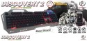 Klawiatura metalowa podwietlana gaming Rebeltec DISCOVERY 2 Rebeltec