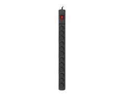 Listwa zasilająca 5m multi M12 czarna M12/50/CZ Armac