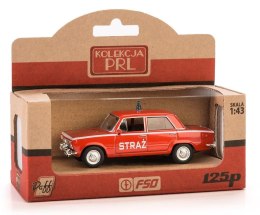 Pojazd PRL Fiat 125 Straż Daffi