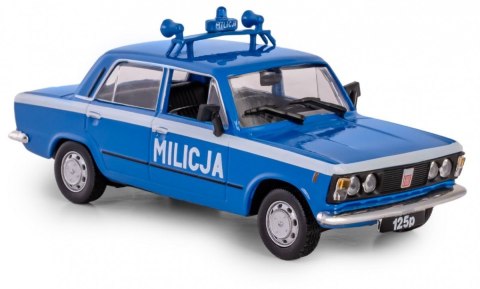 Pojazd PRL Fiat 125P Milicja Daffi Pojazd PRL Fiat 125P Milicja Daffi