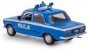 Pojazd PRL Fiat 125P Milicja Daffi
