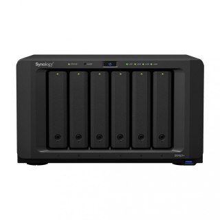 Serwer NAS DS1621+ 6x0HDD 2,2Ghz 4GB 3xUSB3.2 2xeSATA 4x1GbE 3Y Synology