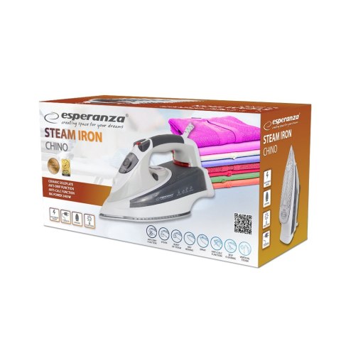 Żelazko parowe Chino Ceramic 2400W Esperanza