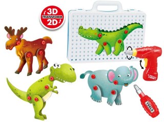 Zestaw konstrukcyjny Śrubkowy zwierzyniec