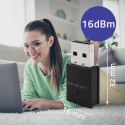 Bezprzewodowy mini adapter Wi-Fi | BT 4.0 USB | standard N Qoltec