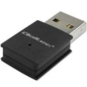 Bezprzewodowy mini adapter Wi-Fi | BT 4.0 USB | standard N Qoltec