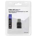 Bezprzewodowy mini adapter Wi-Fi | BT 4.0 USB | standard N Qoltec