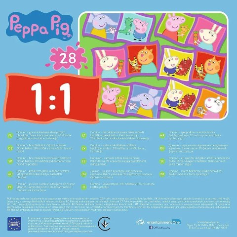 Gra Domino Peppa Trefl