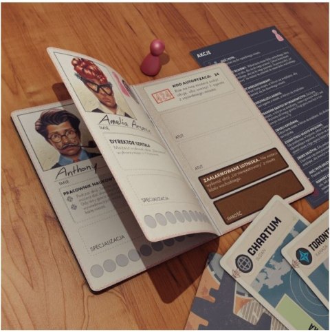 Gra Pandemic Legacy: Sezon 0 (PL) Rebel Gra Pandemic Legacy: Sezon 0 (PL) Rebel