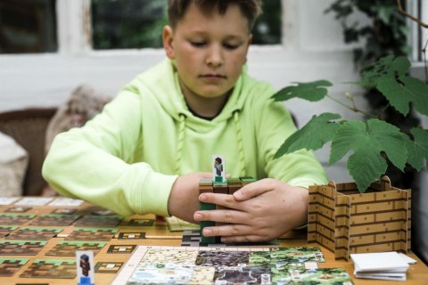 Gra planszowa Minecraft Builders and Biomes Ravensburger Polska Gra planszowa Minecraft Builders and Biomes Ravensburger Polska