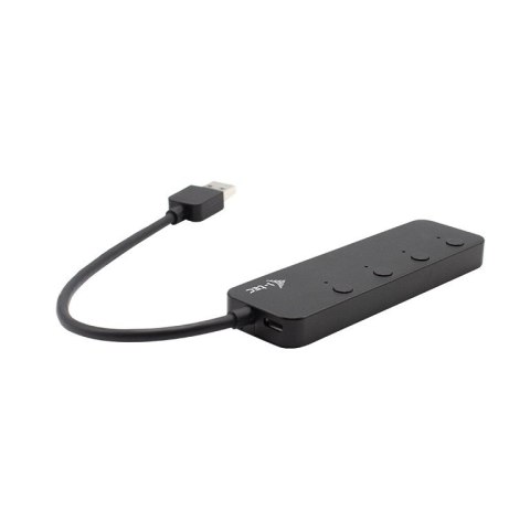 Hub USB USB 3.0 Metal HUB 4 Port On/Off I-tec Hub USB USB 3.0 Metal HUB 4 Port On/Off I-tec
