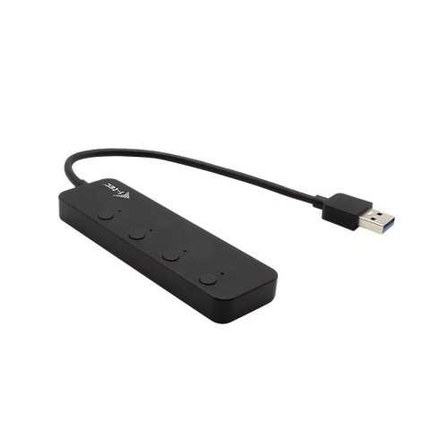 Hub USB USB 3.0 Metal HUB 4 Port On/Off I-tec Hub USB USB 3.0 Metal HUB 4 Port On/Off I-tec