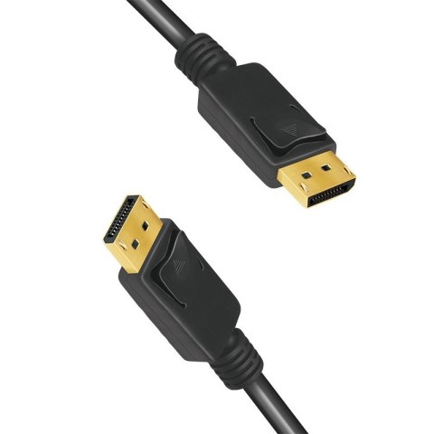 Kabel DisplayPort 8K 60Hz,4K/120Hz 5m Czarny LogiLink Kabel DisplayPort 8K 60Hz,4K/120Hz 5m Czarny LogiLink