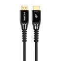 Kabel HDMI v2.0 hybrydowy optyczny światłowodowy 40m TB